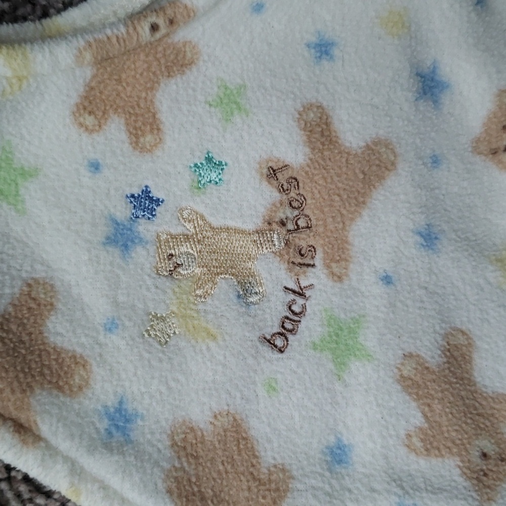 VGUC Halo Teddy Bear Micro-fleece Sleep Sack Wearable Blanket Size Large TOG 1.0 - Picture 4 of 4
